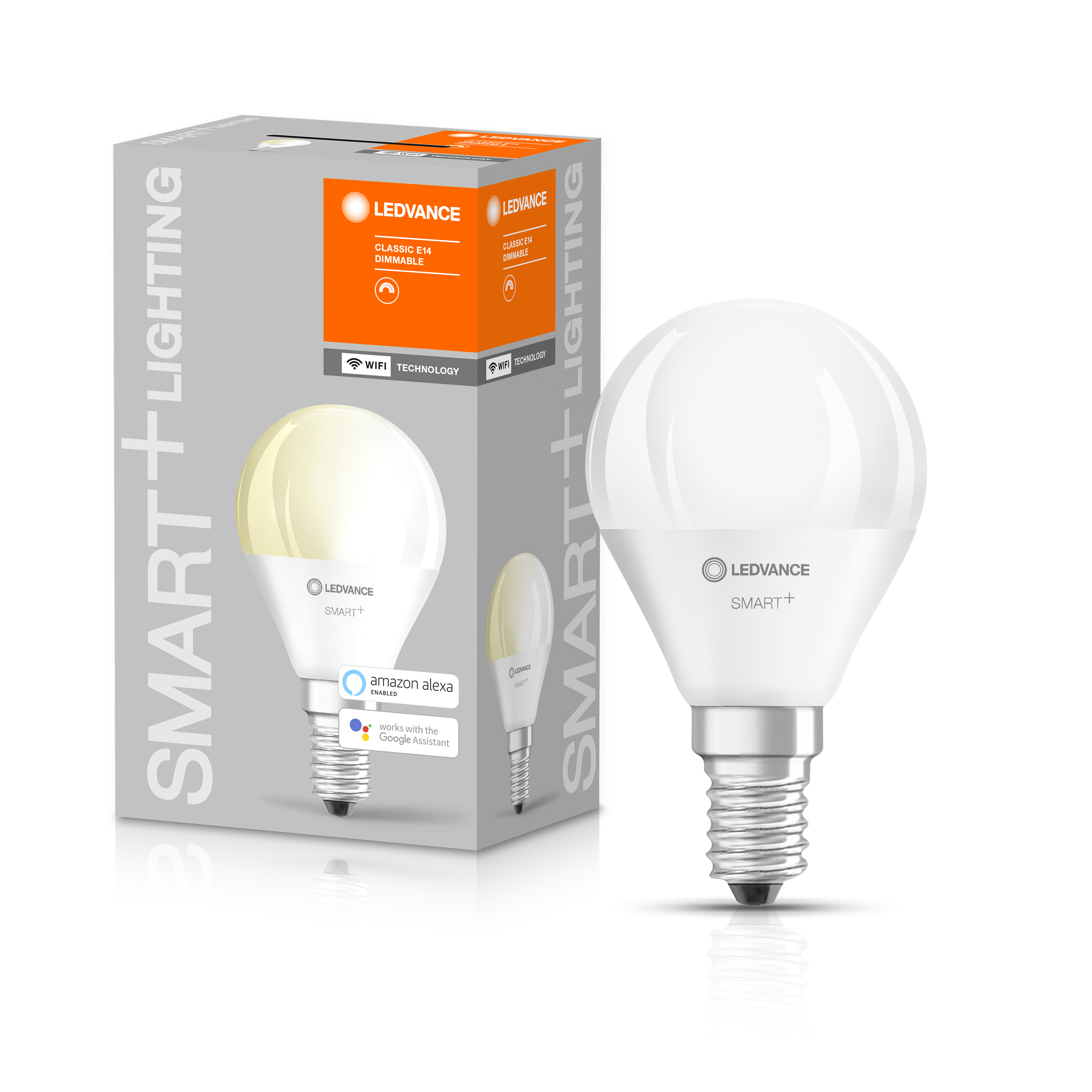 Лампа Ledvance SMART+ WiFi Mini Bulb Dimmable 40 5 W/2700K E14 Wi-Fi Яндекс