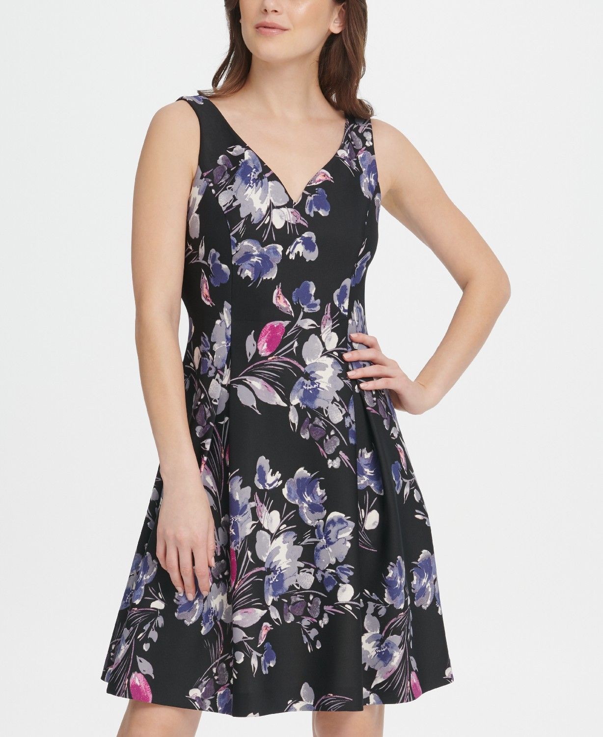 

Платье женское DKNY DD9EK435 черное 42, DD9EK435