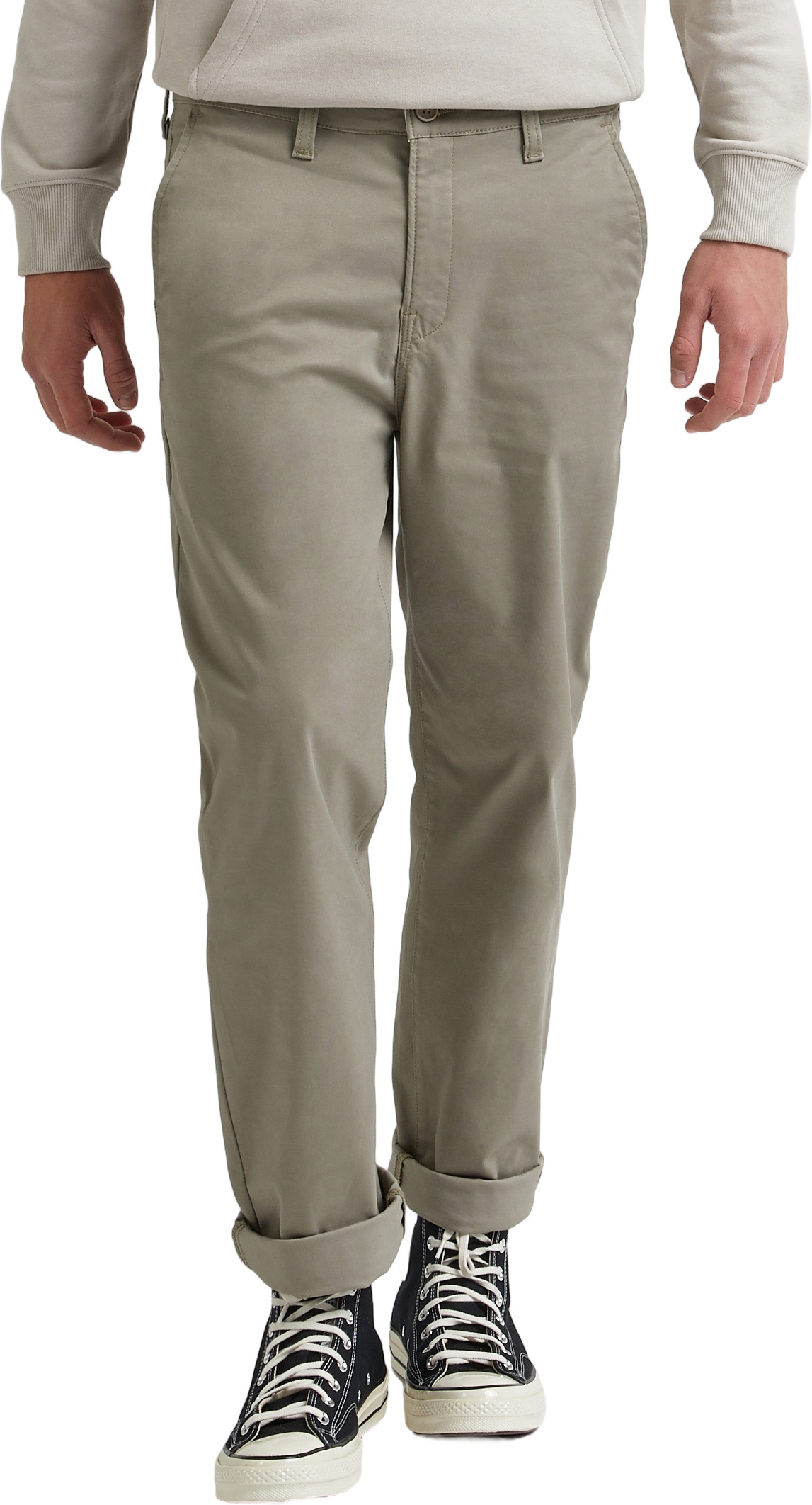 Брюки мужские Lee Men Regular Chino серые 32/32