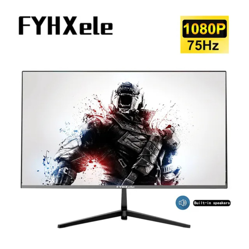 

24" Монитор FYHXele 500001 черный 75Hz 1920x1080 VA, 500001