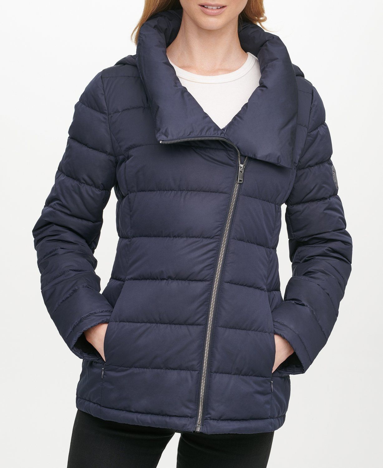 

Куртка женская DKNY DL0MPC83 синяя S, DL0MPC83