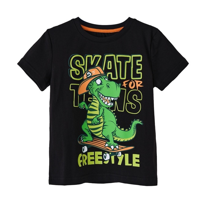 

Футболка детская Kari Kids SS24C60101023, черный, 104, 225153