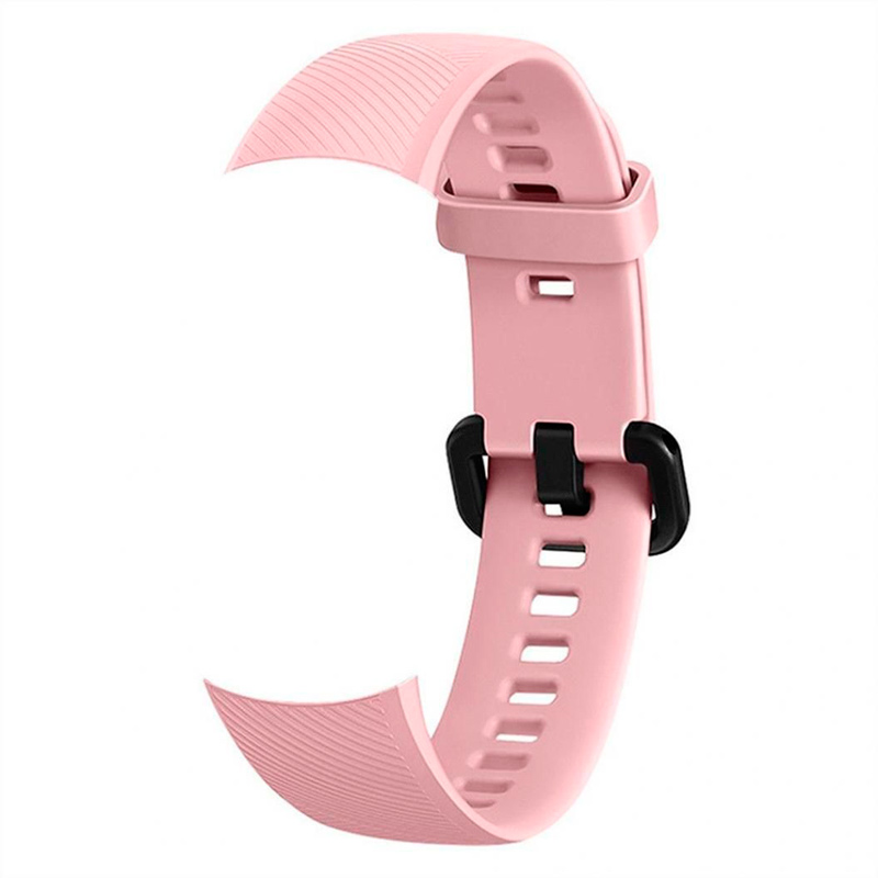 

Силиконовый ремешок для Huawei Honor Band 4/5 Pink, Band 5