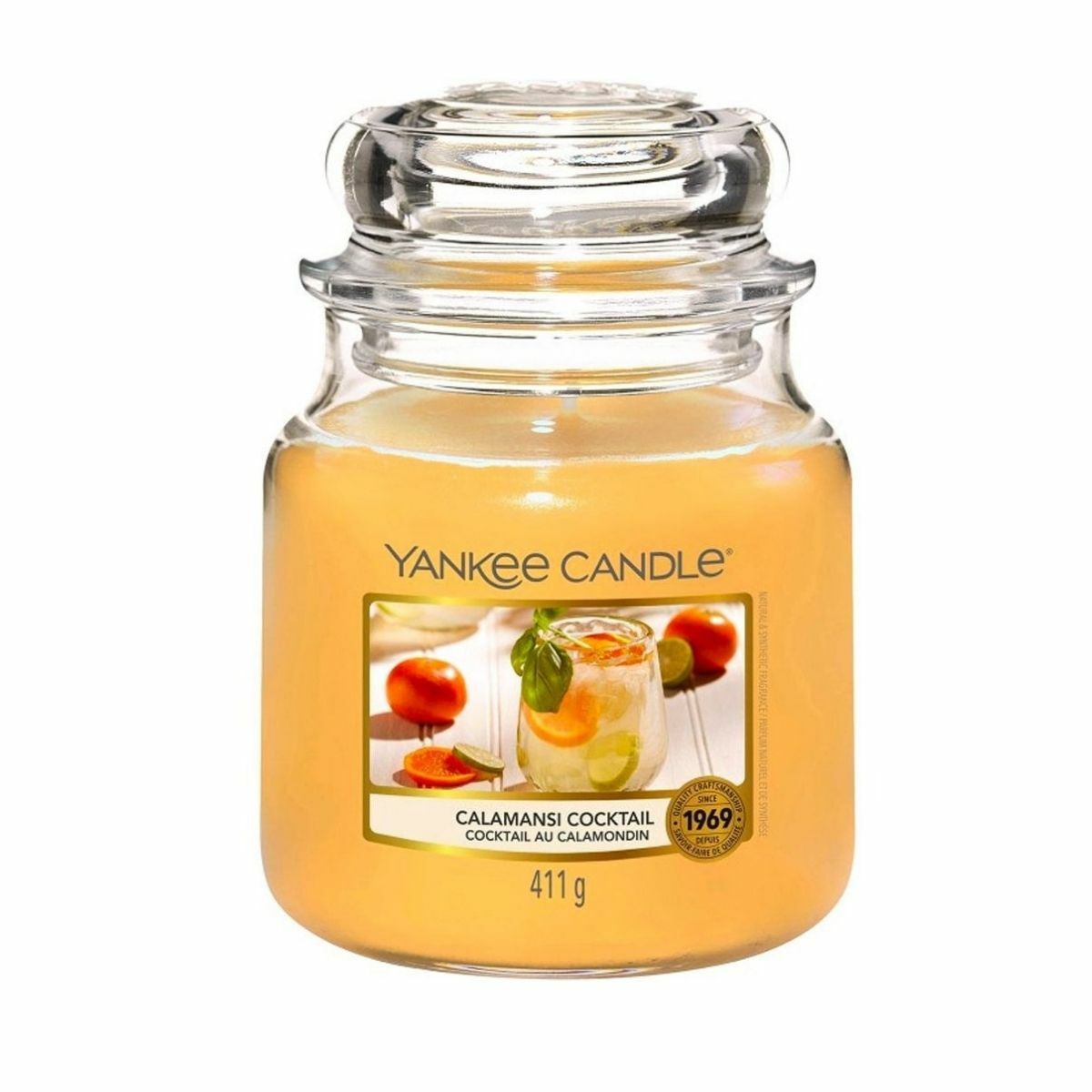 фото Свеча ароматическая yankee candle calamansi cocktail коктейль каламанси 65-90 ч