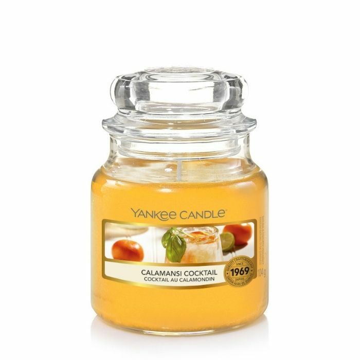 фото Свеча ароматическая yankee candle calamansi cocltail коктейль каламанси 25-40 ч