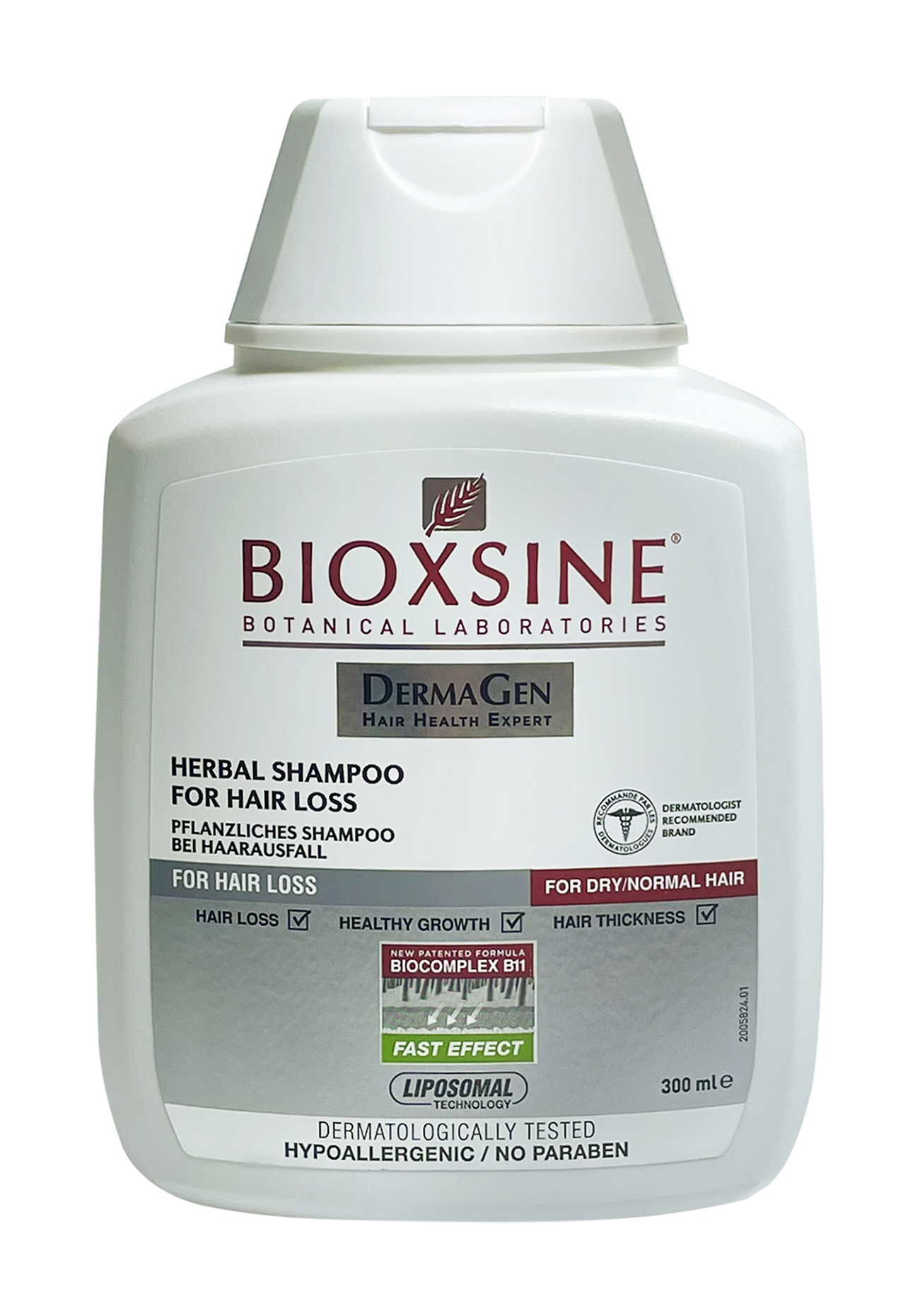 

Шампунь Bioxsine Herbal Shampoo for Dry&Normal Hair, 300 мл