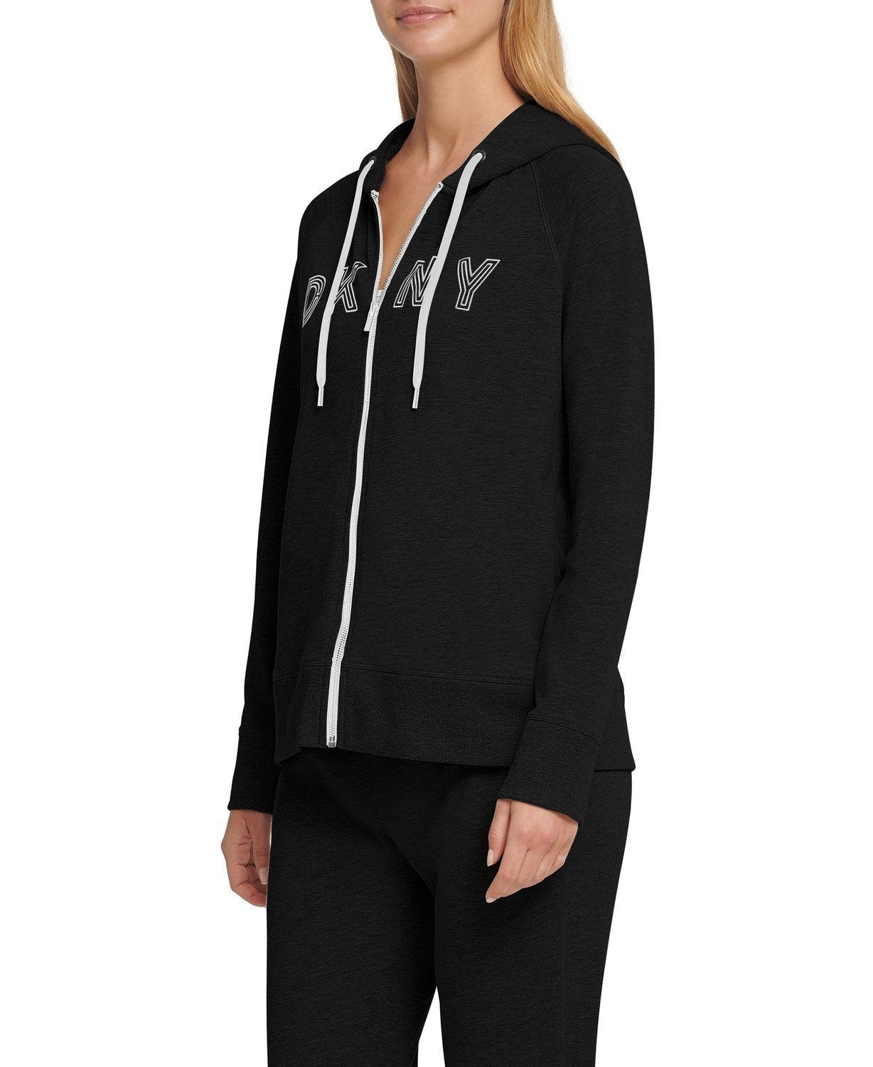 

Толстовка женская DKNY DP0J8767 черная XS, DP0J8767