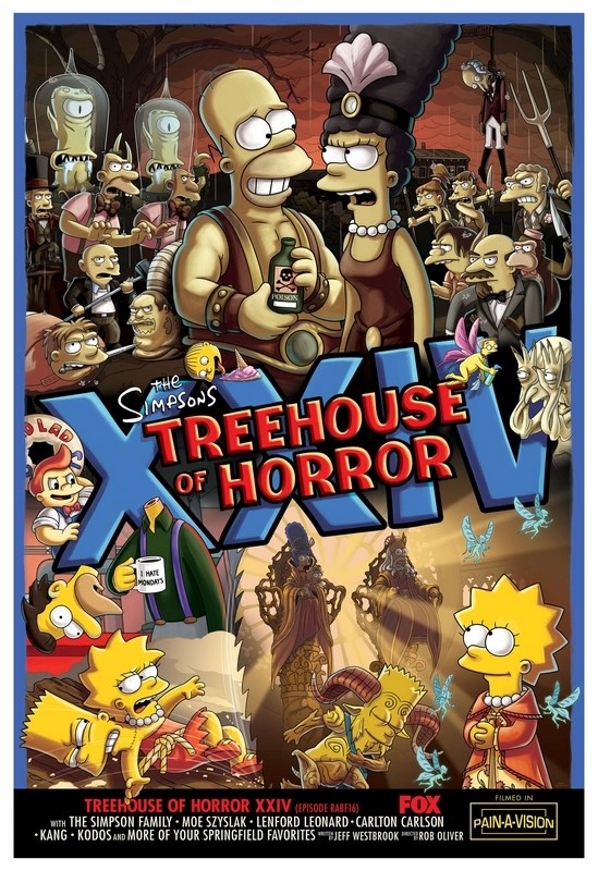 

Постер к мультфильму "Симпсоны" (The Simpsons) A4