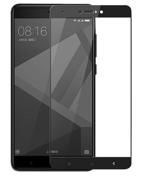 фото Защитное стекло zibelino 5d для xiaomi redmi note 4x 32gb 5.5" черный