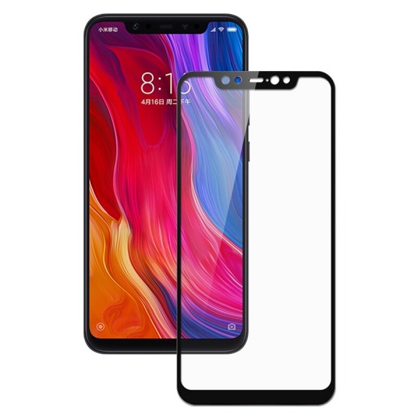 

Защитное стекло Zibelino 5D для Xiaomi Mi8 (6.21") Black