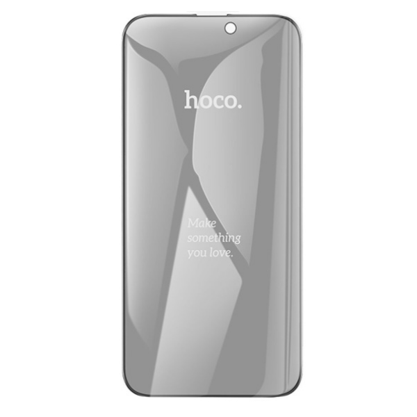

Защитное стекло Hoco для iPhone 14 Pro 3D black (A12 Pro) Privace усиленные края