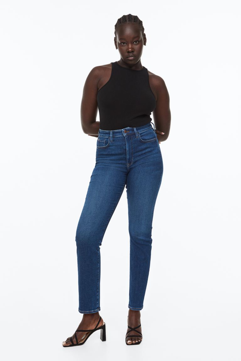

Джинсы женские H&M 1091545004 синие 2XS (доставка из-за рубежа), Синий, 1091545004