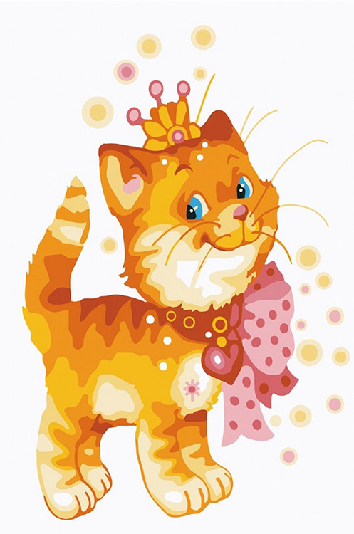 

Картина по номерам Molly Королева красоты, 20x30, Королева красоты