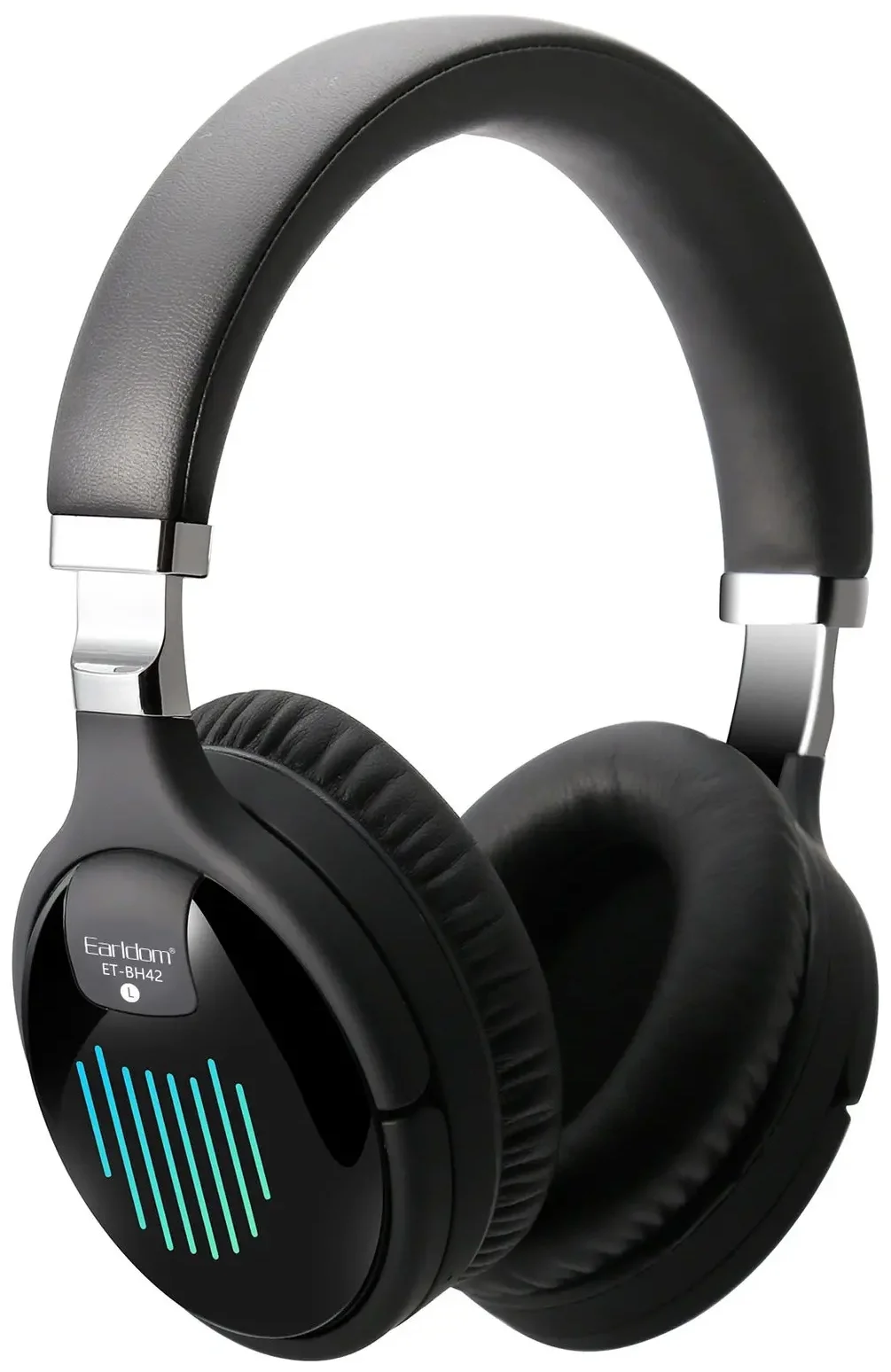 

Bluetooth гарнитура Earldom ET-BH42 BT 5.0, MicroSD, накладная (черный)