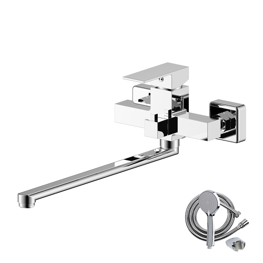 

Смеситель для ванны с душем Olive's Granada 05221GN, Серебристый, GRANADA