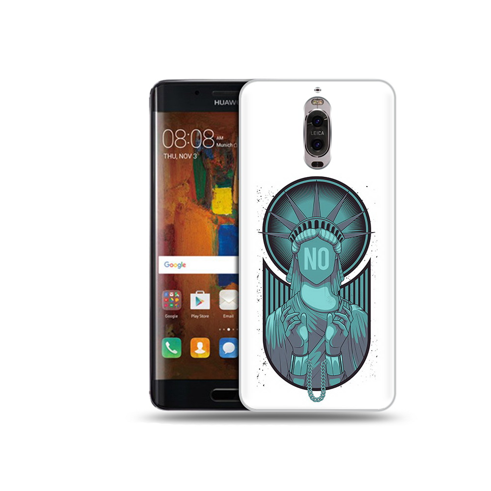 

Чехол MyPads Tocco для Huawei Mate 9 Pro статуя свободы зеленый (PT50613.55.623), Прозрачный, Tocco