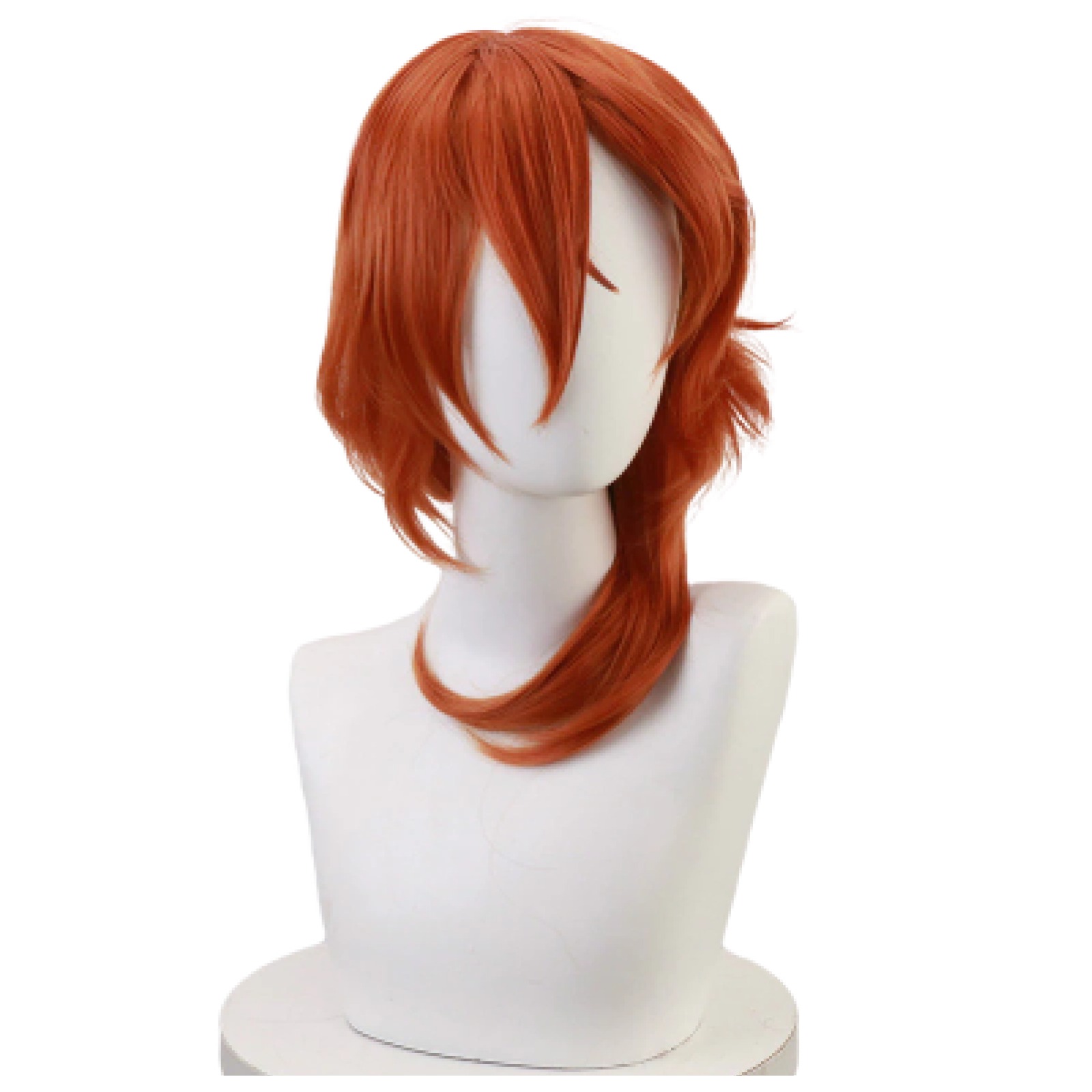 Парик унисекс mr.sun Genshin wig оранжевый