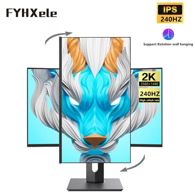

27" Монитор FYHXele 500006 черный 240Hz 2560x1440 IPS, 500006