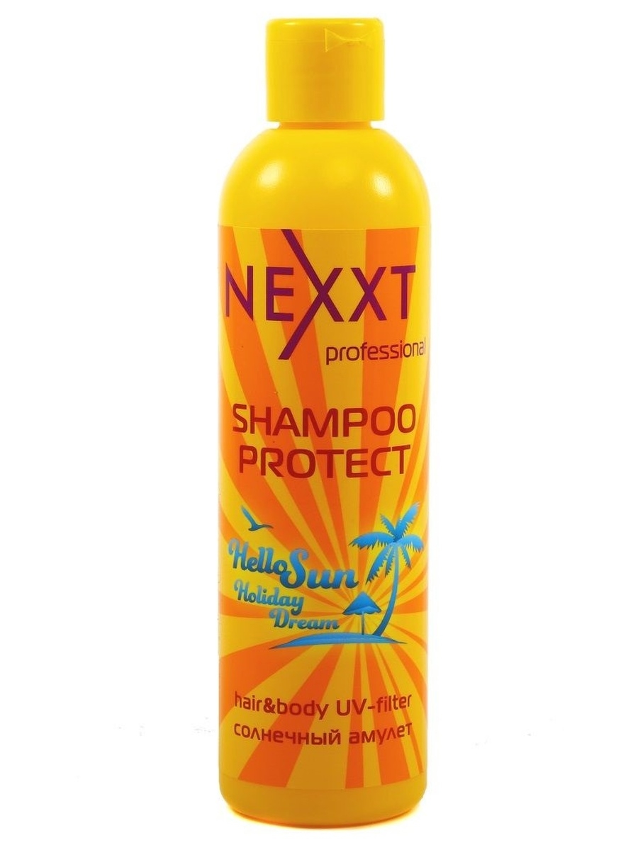 фото Шампунь для волос nexxt солнечный амулет увлажнение и защита, 250 мл nexxt professional