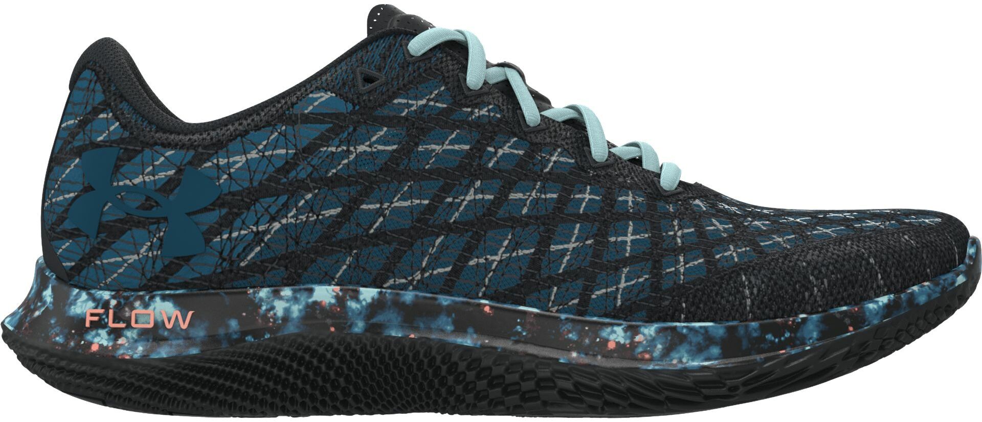 фото Кроссовки женские under armour ua w flow velociti wind2 dsd черные 7 us