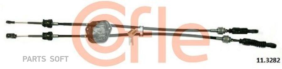 

COFLE Трос КПП CITROEN C1 05-/ PEUGEOT 107 / TOYOTA AYGO: 1040/738+1095/738 mm