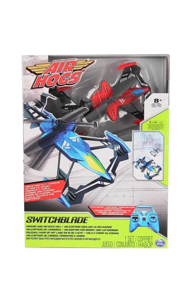 

Игрушка AIR HOGS Вертолёт-лезвие, ездит и летает, 44587