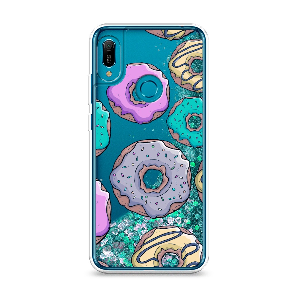 

Чехол Awog "Разноцветные пончики в глазури 2" на Huawei Y6 2019/Huawei Honor 8a/8a Pro/Y6s, 68695-1