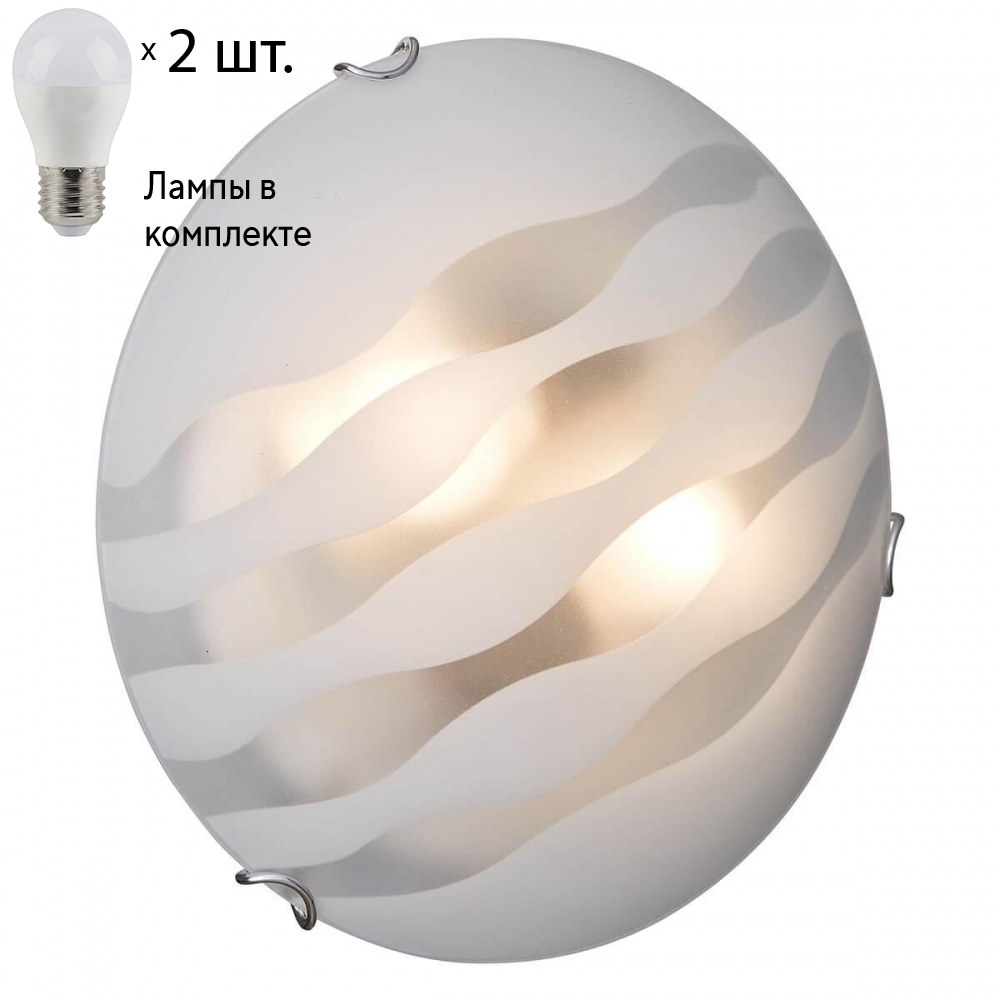 

Потолочный светильник Sonex Ondina с лампочками 133/K+Lamps E27 P45