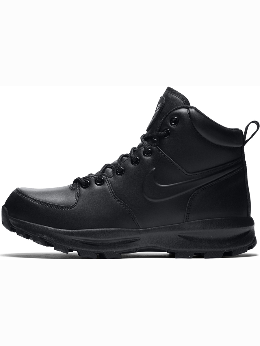 фото Ботинки мужские nike men's manoa leather boot черные 6.5 us