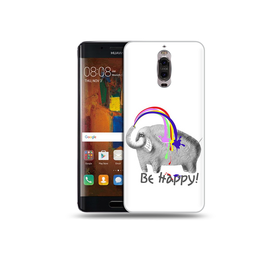 

Чехол MyPads Tocco для Huawei Mate 9 Pro счастливый слон (PT50613.55.632), Прозрачный, Tocco