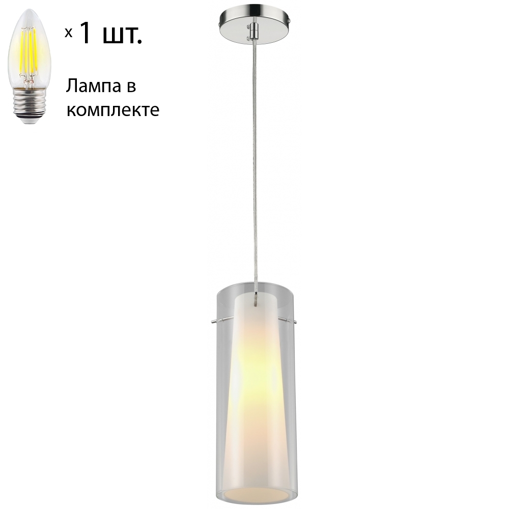 

Подвесной светильник с лампочкой Velante 229-006-01+Lamps E27 Свеча