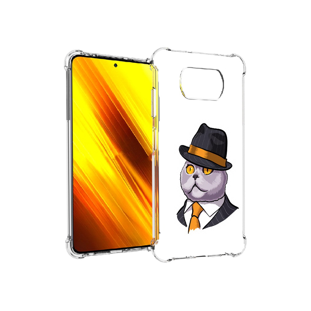 

Чехол MyPads Tocco для Xiaomi Poco X3 британец (PT154881.262.247), Прозрачный, Tocco