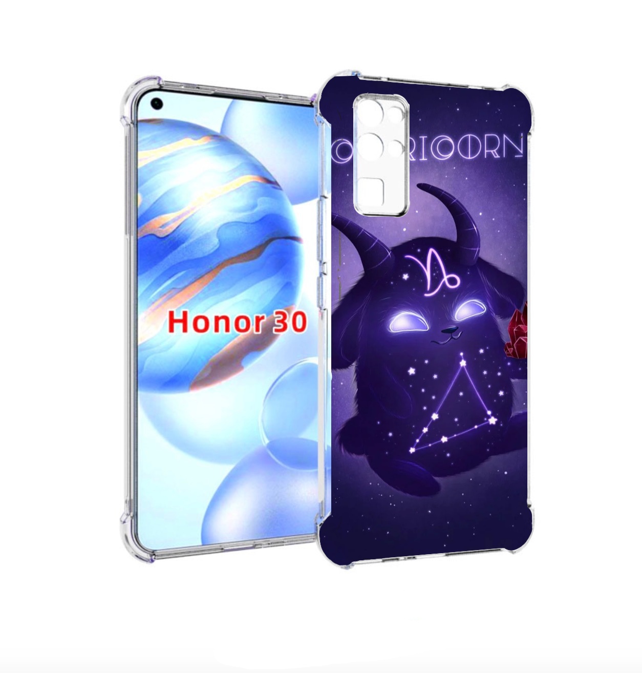 

Чехол бампер MyPads знак-зодиака-козерог-7 для Honor 30 (BMH-AN1, Прозрачный, Tocco