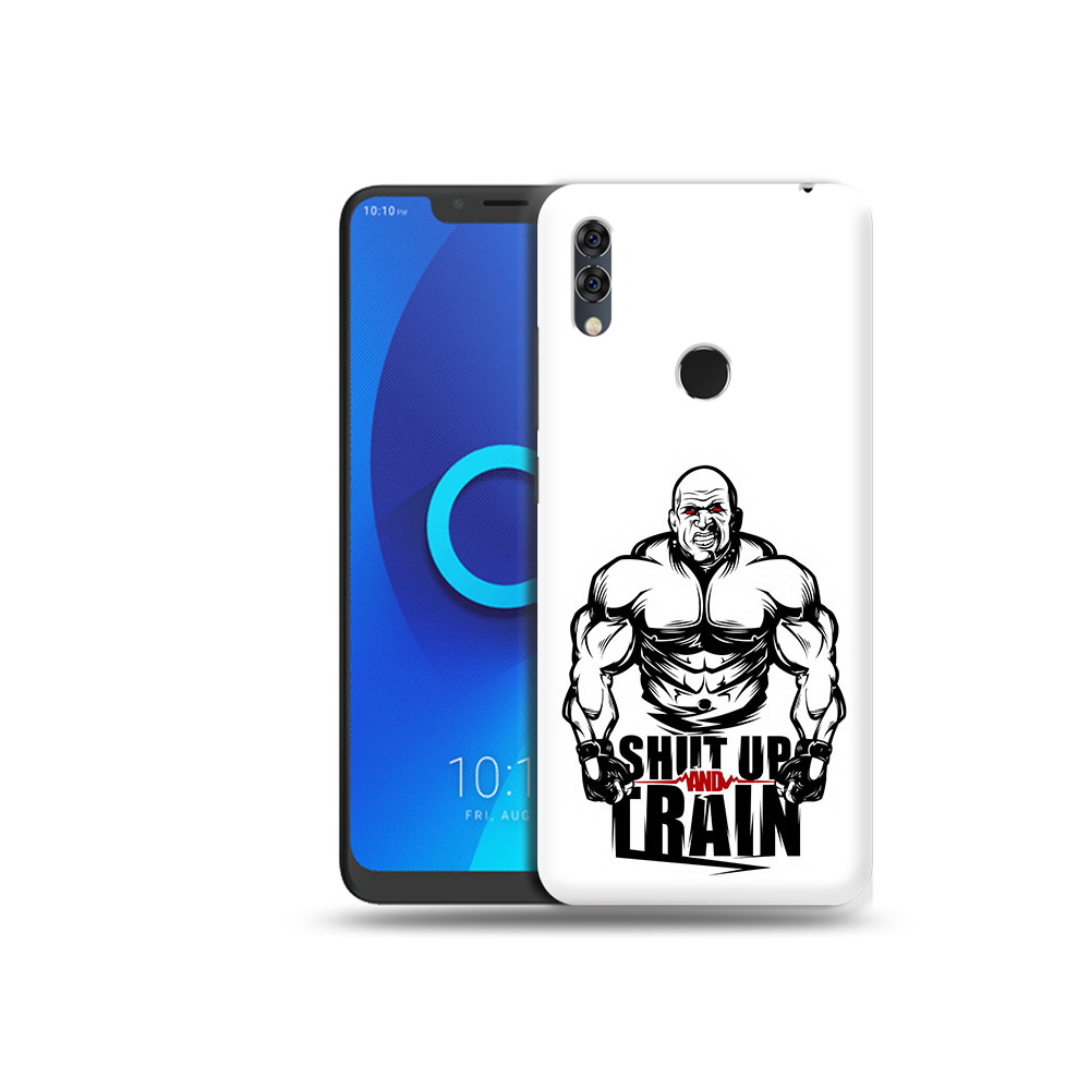 

Чехол MyPads Tocco для Alcatel 5V здоровое тело, Прозрачный, Tocco