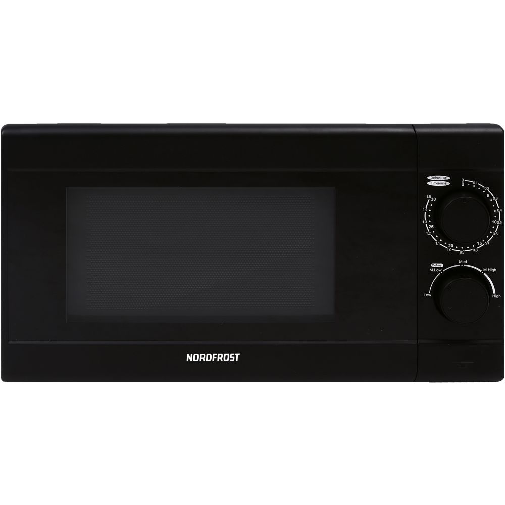 фото Микроволновая печь соло nordfrost mws-2070 black