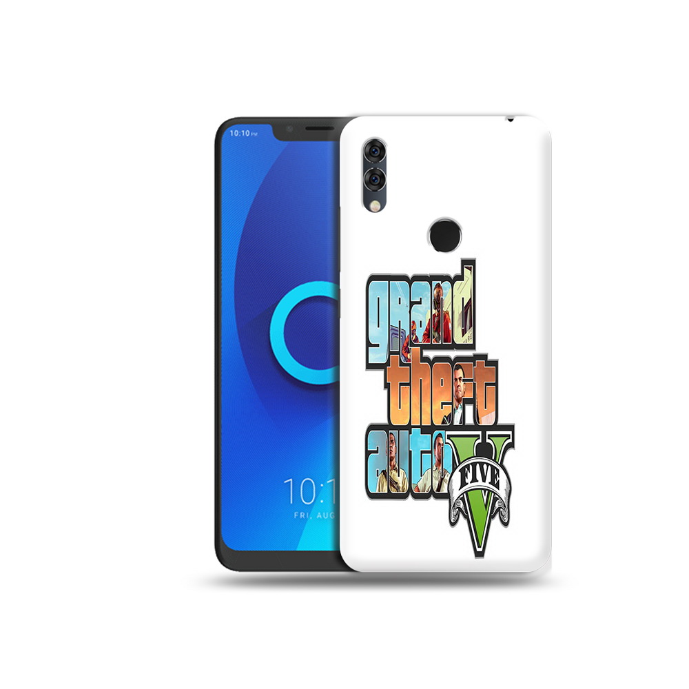 

Чехол MyPads Tocco для Alcatel 5V игра гта, Прозрачный, Tocco