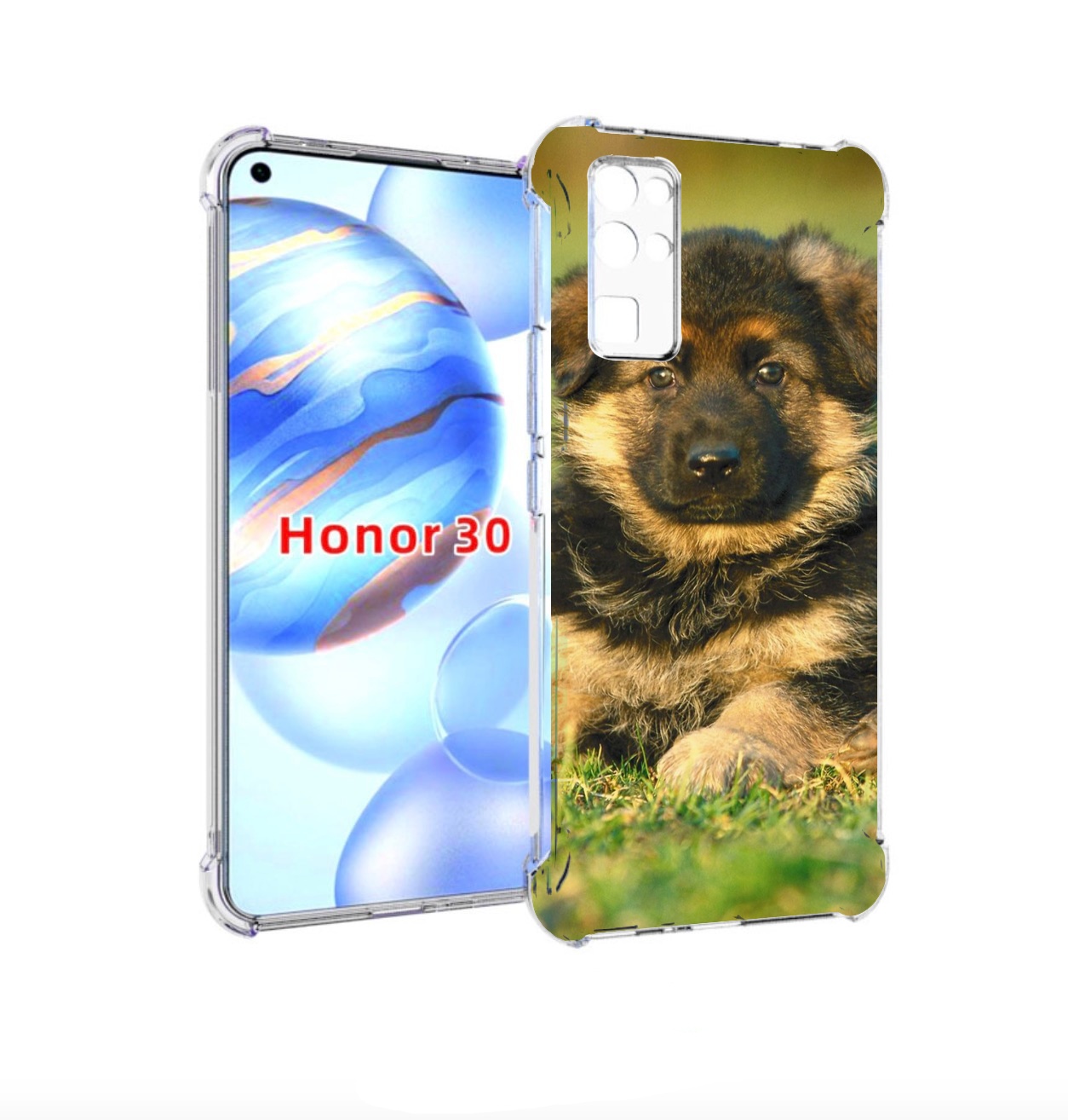 

Чехол бампер MyPads кавказская овчарка для Honor 30 (BMH-AN10) п, Прозрачный, Tocco