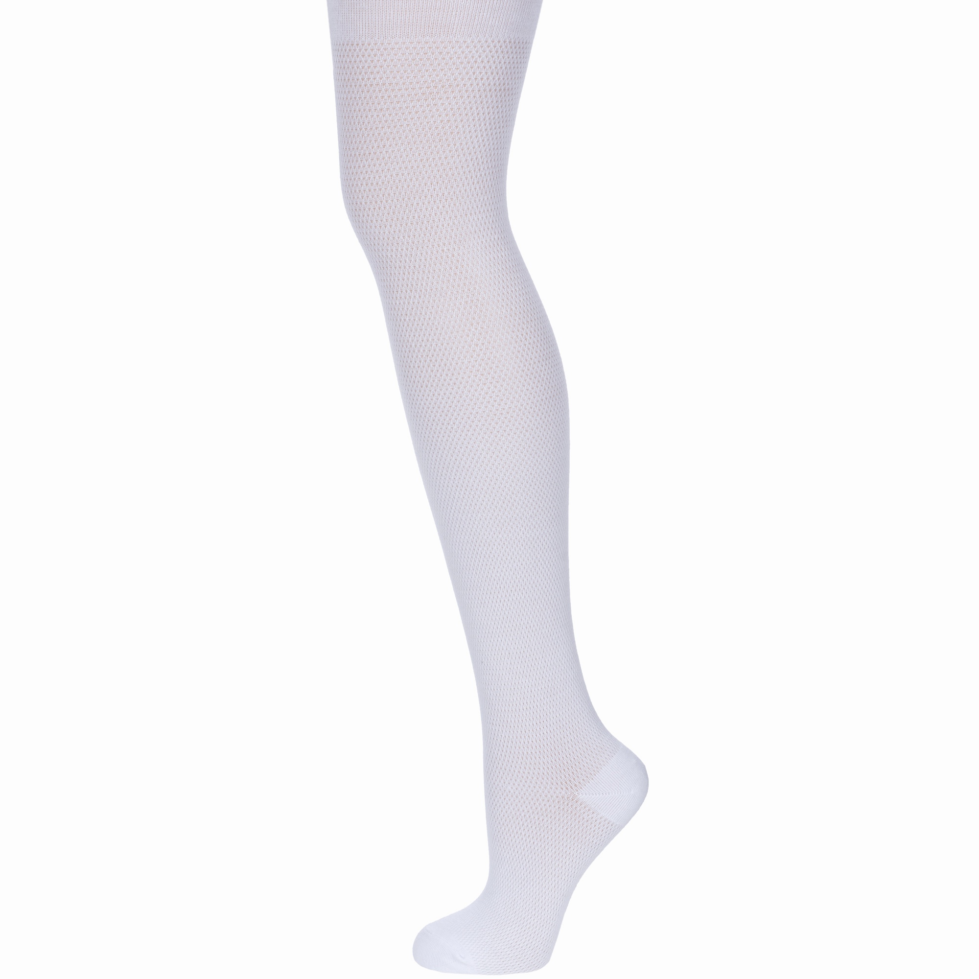 Колготки детские Para Socks K2D2, белый, 98-104