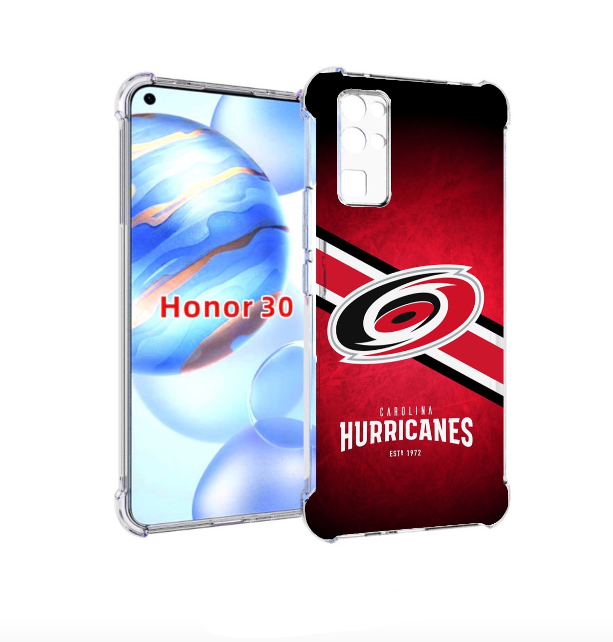 

Чехол бампер MyPads каролина харрикеинс мужской для Honor 30 (B, Прозрачный, Tocco