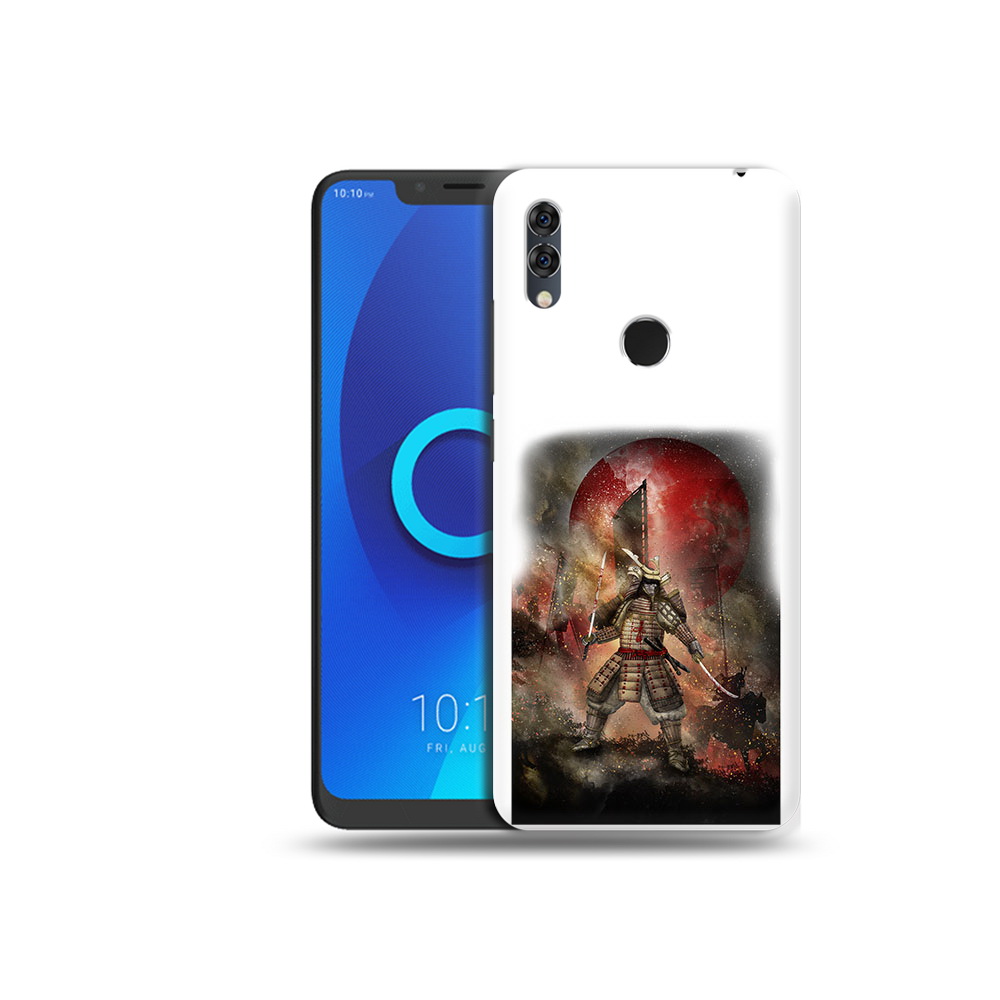 

Чехол MyPads Tocco для Alcatel 5V китайскийвоин, Прозрачный, Tocco