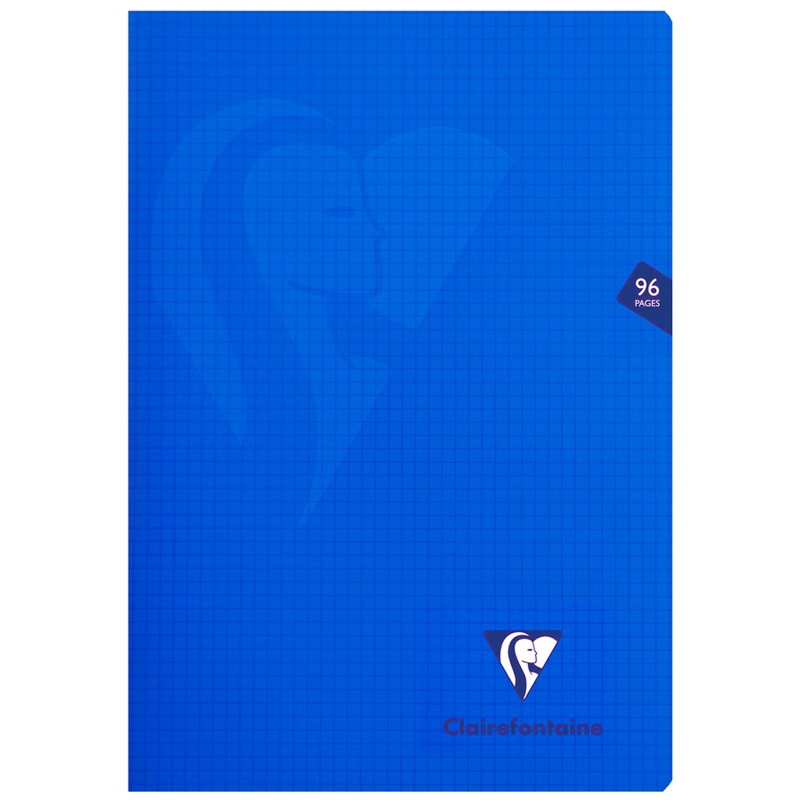 Clairefontaine 48 листов А4 клетка Mimesys 90 г/м2 пластиковая обложка синяя