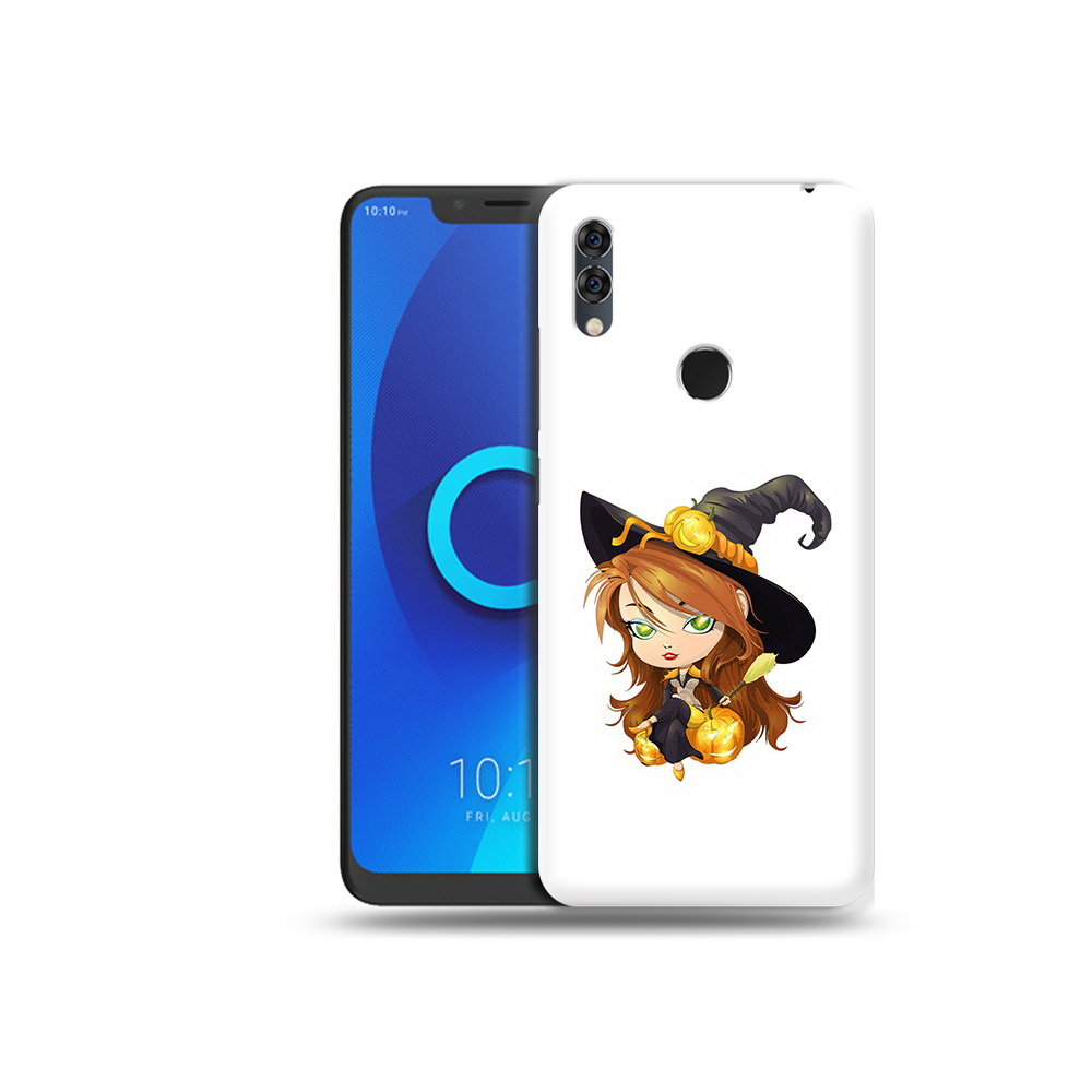 

Чехол MyPads Tocco для Alcatel 5V Ведьмочка, Прозрачный, Tocco
