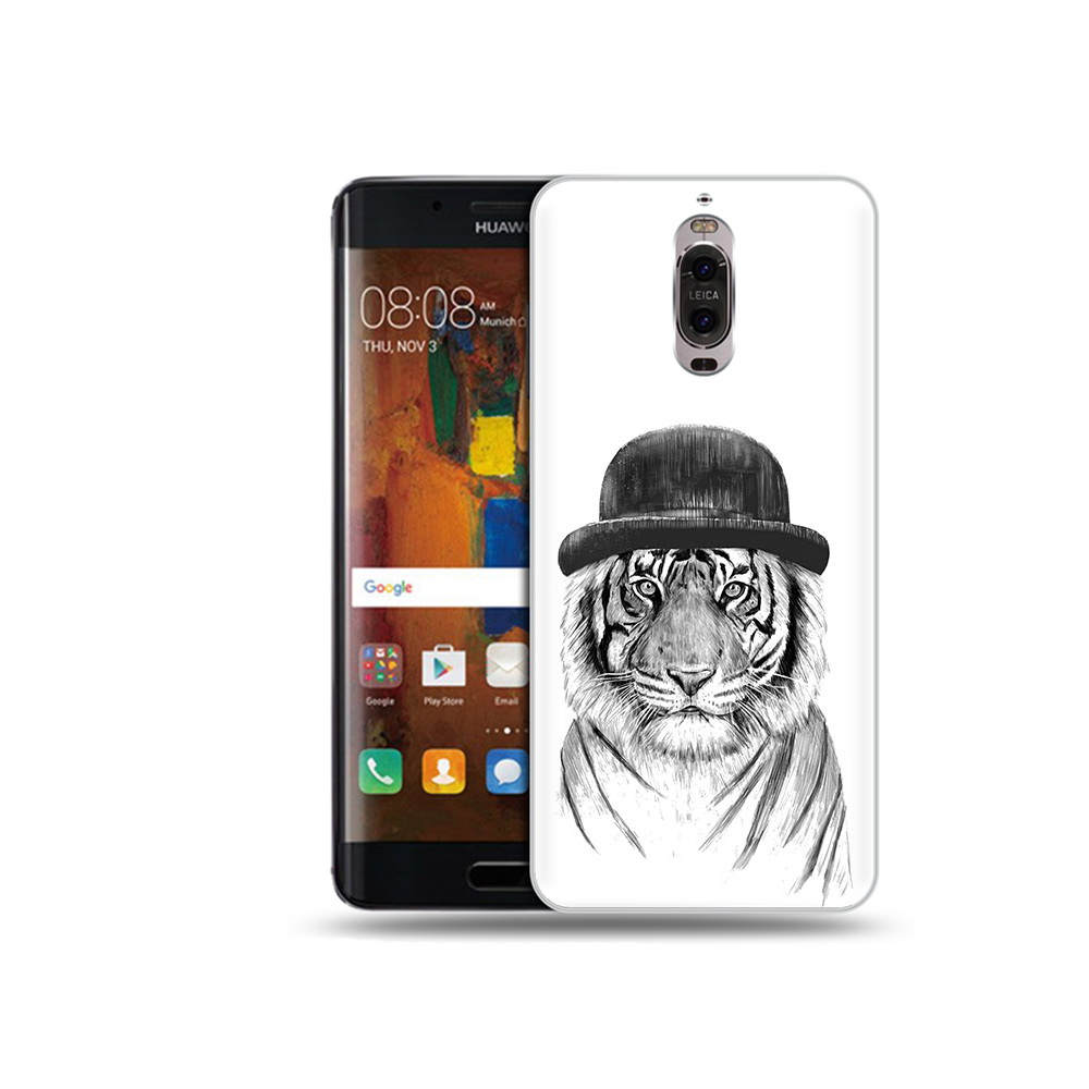Чехол MyPads Tocco для Huawei Mate 9 Pro тигр британец (PT50613.55.641)