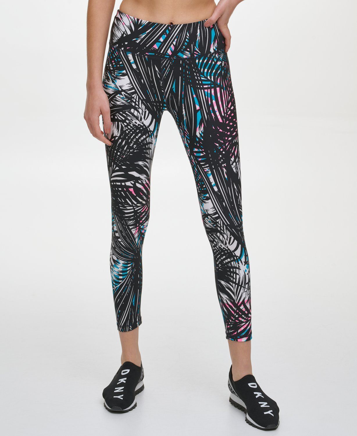

Спортивные леггинсы женские DKNY DP0P2373 разноцветные M, DP0P2373