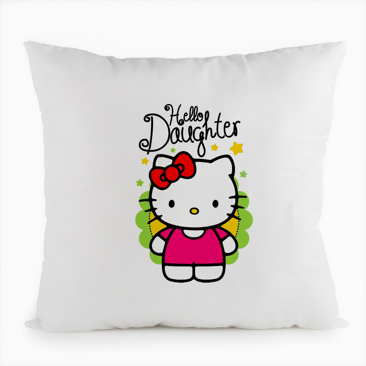 фото Подушка белая coolpodarok hello daughter