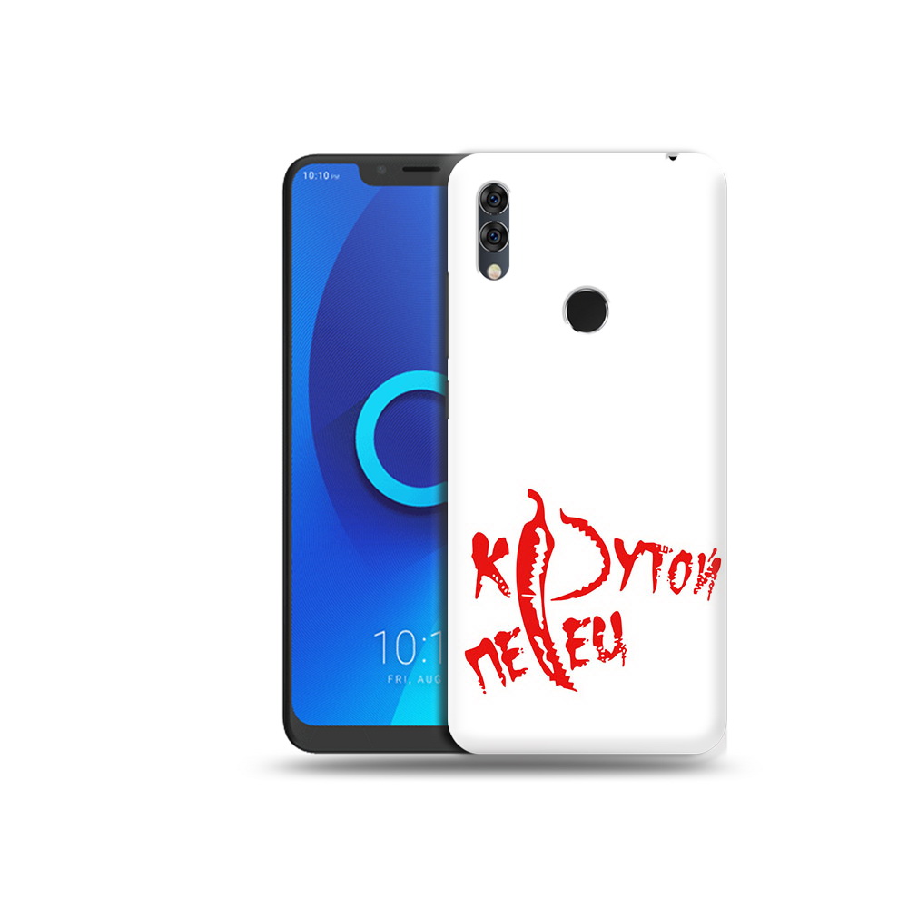 

Чехол MyPads Tocco для Alcatel 5V крутой перец, Прозрачный, Tocco