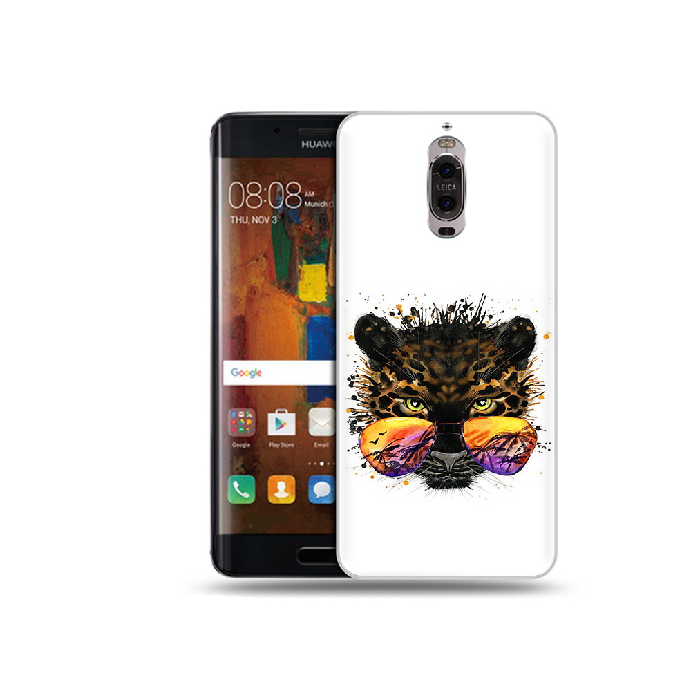 

Чехол MyPads Tocco для Huawei Mate 9 Pro тропический леопард (PT50613.55.649), Прозрачный, Tocco