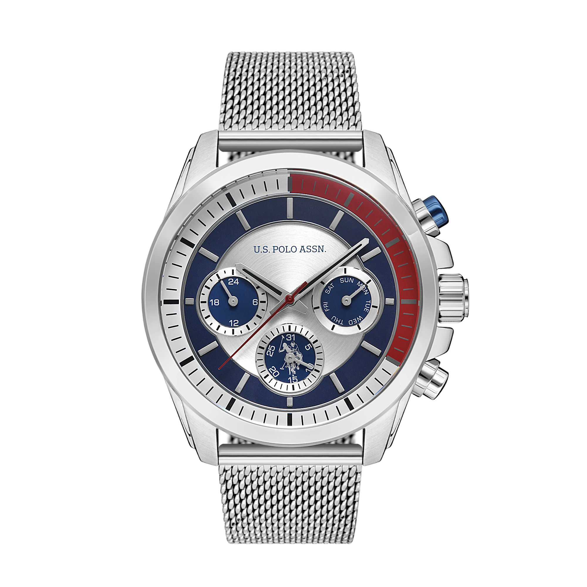 Наручные часы мужские U.S. POLO Assn. USPA1028-01 серебристые