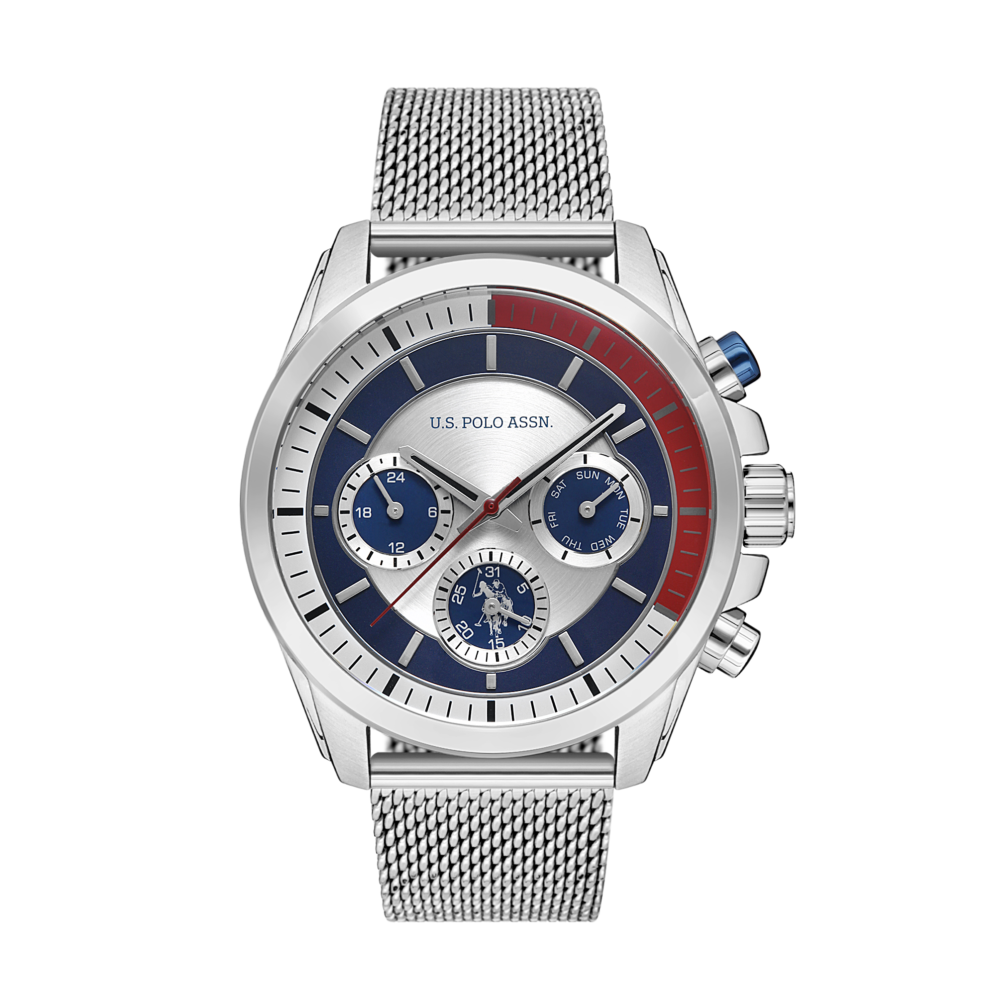 

Наручные часы мужские U.S. POLO Assn. USPA1028-01 серебристые, USPA1028-01