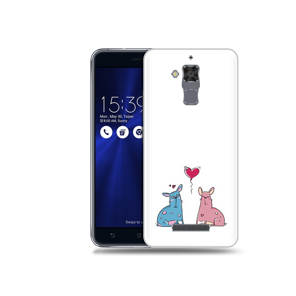 

Чехол MyPads Tocco для Asus ZenFone 3 Max (ZC520TL) Лама любовь, Прозрачный, Tocco